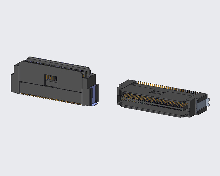 BTB MALE D型 180度SMT PH0.8 H12.0 合高H18.0